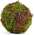 Decorative Moss Balls Set - 18pcs Fake Moss Balls for Bowl Fillers, Centerpiece Decor, Home Decor, Vase Fillers, Wedding Decor, Table Arrangements, Coffee Accents, DIY Crafts (Mix-Set of 18)
