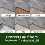 Waterproof GATORGRIP Non-Slip Rug Pad, 10x14, Pet-Friendly, Safe for All Floors, Made in The USA, Low-VOC