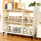 20 Pack Shoe Slots Organizer,Adjustable Shoe Stackers for a Pair of Shoes Double Deck Shoe Rack Holder for Closet