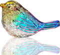 H&D HYALINE & DORA 3" Colorful Glass Bird Figurine Miniature Blown Glass Birds Bird Gifts for Bird Lovers Women Men Animals Collectible Figurines for Desk Table Decor