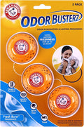 Arm & Hammer OdorBusterz® Odor Eliminator Balls, Fresh Burst, 3 Count – Baking Soda Odor Control for Closets, Drawers, Hampers & Small Spaces