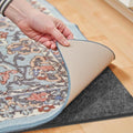 Waterproof Rug Pad, Thick 10x14 ft Under Area Rug Carpet Pad, Non Slip Rug Pads for All Floors and Hardwood Floors Finishes, Keep Carpets in Place Soft and Prevent Rug from Wrinkling or Buckling