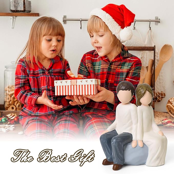 Brother and Sister Figurines, Gifts for Sister from Brother, Gift for Brothers from Sisters to Celebrate Unbreakable Bonds