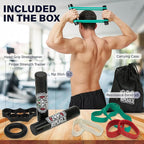 Rip Stick Workout Equipment - Adjustable Resistance Bands, Portable Upper Body Exercise Tool for Shoulder, Joint Rehab, Core, Muscle Building, Ripstick Home Gym Strength Training Accessories