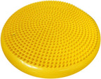 AppleRound Inflated Wobble Cushion with Hand Pump, Air Stability Board (Extra Thick), Core Balance Disc for Adults, Sensory Wiggle Seat for Kids, Flexible Seating for All Age, 13.5in / 34cm Diameter