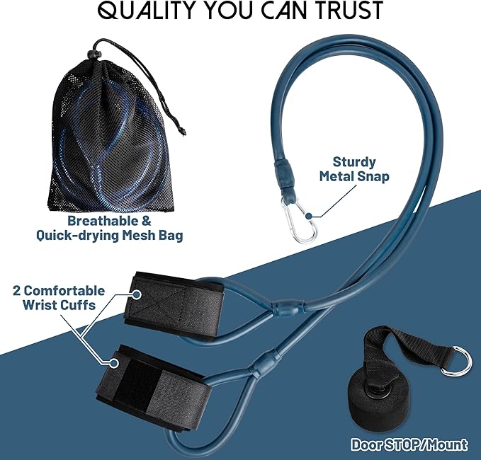 Baseball Softball Resistance Training Bands, Arm Strength, Pitching and Conditioning Equipment for Kids