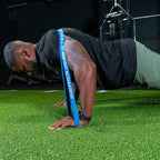 Serious Steel Fitness 32" Resistance Training Bands (Portable Exercise Band System Training Bands- Great for Individuals Under 5'10")