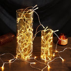Fixwal 4pcs Clear Glass Cylinder Vases, 4, 6, 8, 10 Inch Tall Cylinder Vases for Centerpieces, Glass Flower Vase Floating Candle Holder Vase for Table Shelf, Party, Wedding, Home Decor