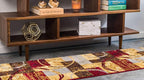 Unique Loom Barista Collection Area Rug - Kouillou (2' x 8' Runner, Multi/ Brown)