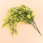 2 Pcs Artificial Lavender Teardrop Rattan, Spring Summer Front Door Hanging Floral Swags for Wall Basket Filler, Garden Home Easter Decoration-28.7in(Yellow)