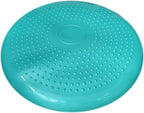 AppleRound Inflated Wobble Cushion with Hand Pump, Air Stability Board (Extra Thick), Core Balance Disc for Adults, Sensory Wiggle Seat for Kids, Flexible Seating for All Age, 13.5in / 34cm Diameter