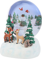 Precious Moments 241718 Rudolph The Red-Nosed Reindeer I’m Fawn’d of You Resin/Glass Musical Snow Globe