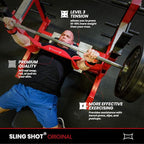 Sling Shot Mark Bell Original Exercise Resistance Band for Men and Women (Level 3)