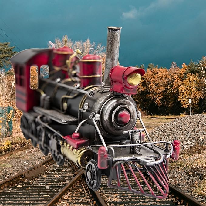 Berfutall-Vintage-Inspired Iron Classic Car Model - Collectible Decoration with Rustic Charm (F)