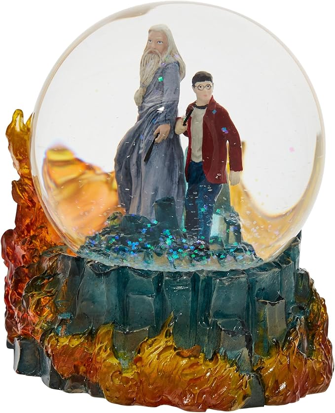 Enesco Wizarding World of Harry Potter Half Blood Prince and Dumbledore Water Globe Waterball, 4.92 Inch, Multicolor