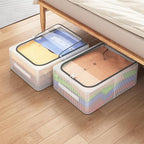 Stackable Shoe Boxes with Clear Lids, 15.8-Inch Boot Storage Bins with Handles for Bedroom Dormitory Under-Bed (3 Pack, 19Qt, 15.8x11.8x6in)