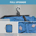 EULANT Reusable Vacuum Bags for Travel,Waterproof Professional IP67 Reusable Vacuum Compression Bags for Backpack Travel and business trip Space Saver Bags