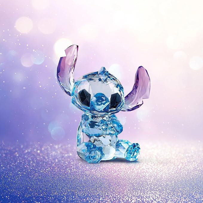 Enesco Facets Disney Lilo and Stitch Figurine, 3.5 Inch, Blue
