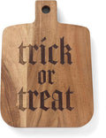 Oneida Serveware, Trick-or-Treat Cheese Board, Made of Acacia Wood, Cheese Server, Halloween Decor Indoor, Perfect For Halloween Party, Fall Decor for Home, Hand Wash Only (1 Piece, 9.6 x 6.8-inch)