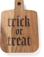 Oneida Serveware, Trick-or-Treat Cheese Board, Made of Acacia Wood, Cheese Server, Halloween Decor Indoor, Perfect For Halloween Party, Fall Decor for Home, Hand Wash Only (1 Piece, 9.6 x 6.8-inch)