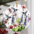 Hummingbird Hanging Ornament, Christmas Ornaments, Xmas Decorations for Tree, Ornaments for Christmas Tree, Holiday Ornament, Hummingbird Gifts, Holiday Party Gifts, and Xmas Gift Ideas