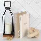 Aesthetic Decorative Books - Set of 2 Stylish Boxes Enhance Your Coffee Table, Bookshelf or Mantel Decor - Beautiful Fake/Faux Books for Modern Home Decoration, Photo Storage and as a Keepsake Box