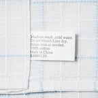 Sweet Home Collection 5 Pc Kitchen Curtain Set-Valance Swag Choice of 24" or 36" Tier Pair, Adirondack White/Blue