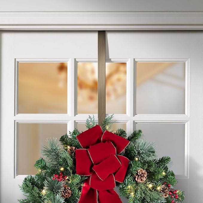 Haute Decor Adjustable Length Wreath Hanger - 20 Lb. Capacity