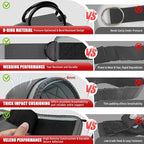 Ankle Resistance Bands with Cuffs, Leg and Glutes Workout Equipment, Resistance Bands with Ankle Straps for Cable Machine Kickbacks, Booty Workouts, Lower Body Exercises - Home Gym Exercise Equipment