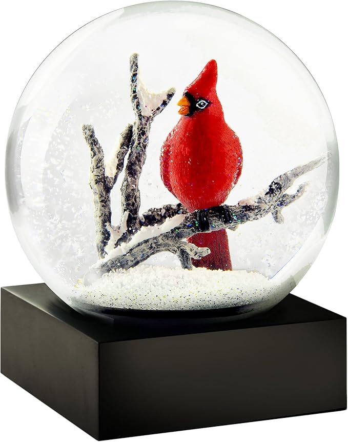 CoolSnowGlobes Cardinal Cool Snow Globe