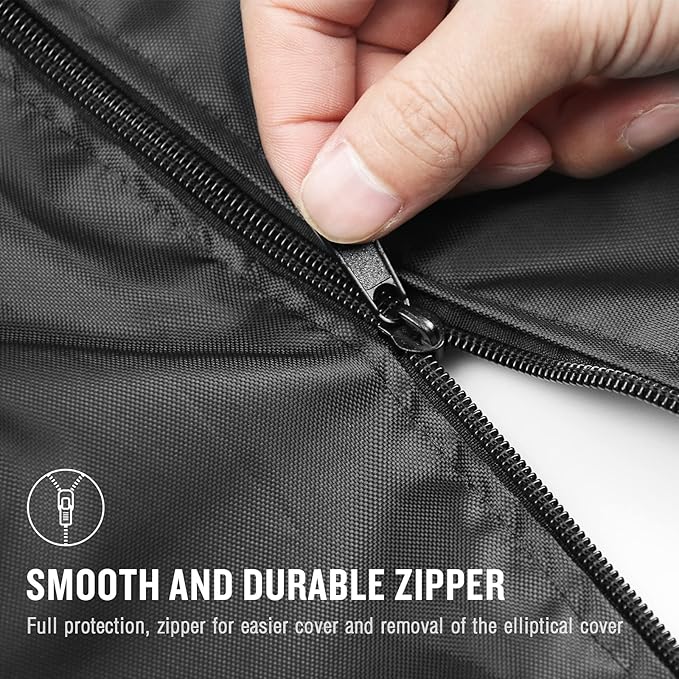 Kingling Elliptical Exercise Machine Cover - Waterproof & Dustproof Protective Cover for Home Use