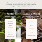 Air Esscentials The Diamond Gift Set, Smart Scent Air Machine Luxury Kit, Waterless Fragrance Oil Diffuser with 2 Scents & Bluetooth Control, Santal & Sensual Wood, White