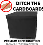 CASEMATIX Graded Magazine Storage Case Fits 25 CGC Graded Magazines, Lightweight Magazine Bin with Two Removable Dividers Designed For Larger Graded Book Slabs up to 14.5" Tall By 10.25" Wide