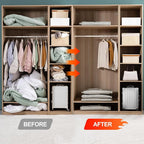 Umimile Vacuum Storage Bags Jumbo, Space Saver Sealer Bags, Airtight Compression Bags for Clothes, Pillows, Comforters, Blankets, Bedding