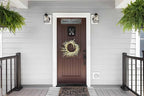 Metal Porch Therapy Sign 4x16 In Vintage Metal Wall Art Plaque for Home Decor Bathroom Kitchen and Gothic Style Wall Decorations