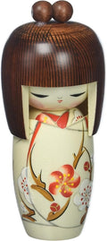 Usaburo 590-228 Spring Kimono Kokeshi Doll