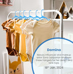 Utopia Home 60 Pack Kids Hangers - 11.5 Inch Plastic Baby Hangers for Closet - Childrens Hanger for Clothes & Infant Hanger for Closet - (Blue)