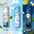 Febreze New & Improved Air Mist Scent Mix, Air Freshener, Home and Kitchen Essentials, Odor Fighting Room Spray, 8.1 oz bottle, 3 Count