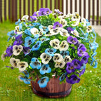Artificial Flowers for Outdoors Fake Plants, 12pcs Fake Flowers Artificial Plants Outdoor UV Resistant,Silk Faux Flowers Shrubs Greenery Plants for Porch Garden Patio Window Box Decor