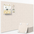 Large Cork Board for Wall 48" x 60" Oatmeal Bulletin Board with Safe Removable Adhesive Squares for Pictures Photos, Alternative CorkBoard Felt Pin Boards Tiles for Office Classroom Wall Decor-20 Pack
