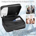 Compression Packing Cubes for Travel, Vacuum Bags for Business Trip, Professional IP67 Reusable Packing Cubes for 20 inch Suitcases, Organizer Bags for Luggage for Women & Men(1 PACK, No Pump)