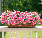 HyeFlora Artificial Faux Outdoor Flowers Plants for Spring Summer Decoration, Fake Silk Camellia UV Resistant Look Real for Planter Outside Front Door Porch Patio Balcony, 3 Large Bundles