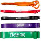 Pull Up Assistance Bands - Commercial Gym Quality 41" Loop Exercise Pull-Up Bands - 4 Different Resistance Levels to Choose from