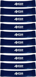 4KOR Fitness Resistance Loop Band Set, Perfect for Crossfit, Yoga, Physical Therapy, and Booty Building