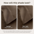 California Design Den Twin Bed Sheets 100% Cotton, 600 Thread Count Sateen, Soft, Cooling Brown Twin Sheet Set, Hotel-Quality Bedding with Deep Pockets (Mushroom - Taupe Brown)