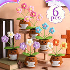 Wavwavw 6 Pcs Christian Gift for Women Inspirational Religious Gifts Positive Faith Scripture Crochet Handmade Bible Verse Crochet Doll with Prayer Card for Vbs Church(Puff)