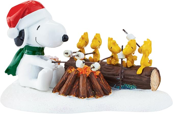 Department 56 Peanuts Village Campfire Buddies Accessory Figurine