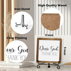 Home Decor, Farmhouse Shelf Decor For Living Room, Boho Aesthetic Table Decorations, Christian Gifts For Women Men, Entryway Tv Stand Fireplace Mantle Coffee Table Decoration (god-12)