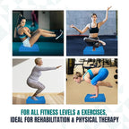 High-Density Balance Pad - Durable TPE Foam Balance Pad Physical Therapy, Foam Exercise Pad with Non-Slip Surface, Lightweight for Home & Gym Workouts, Core Strength & Balance Enhancement