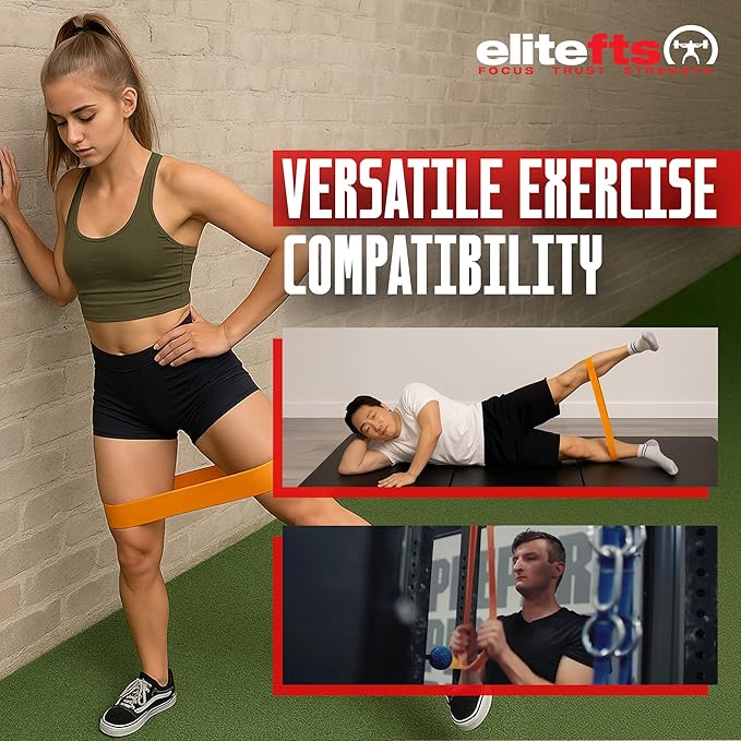 EliteFTS Pro Resistance Band - Boost Core Stability and Flexibility with This Portable, Joint-Friendly Tool